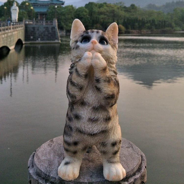 Puppy Dog Cat Decoration Simulation Cute Chinese New Year Home Decoration Dog Year Mascot Creative New Year Gift - Serenity Spaces
