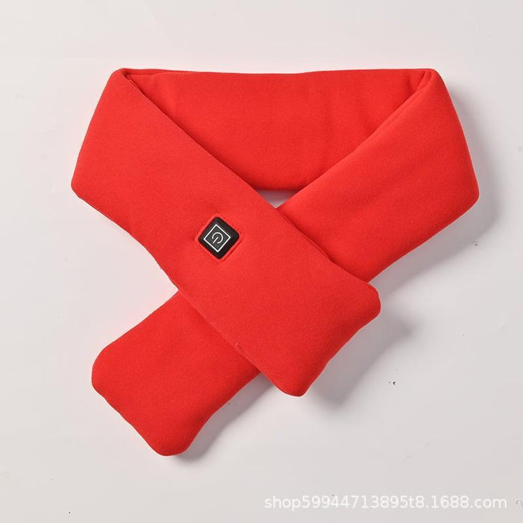 USB Heating Scarf 3 Temperature Settings Adjustable USB Charging Heat Control Neck Warmer - Serenity Spaces