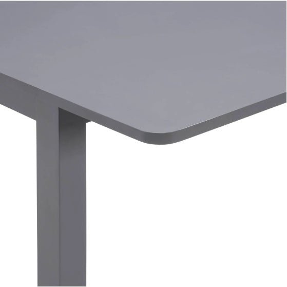 59 Extendable Dining Table, Modern House Dining Room Table For 4 - 8, Wooden Kitchen Table , Dining Room, Working Office, Home Living Room Furniture For Small Space, Dark Gray - Serenity Spaces
