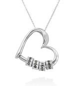 Personalized Heart Necklaces Women Jewelry Custom Name Necklaces & Pendants Mothers Day Gift - Serenity Spaces