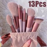 13Pcs Makeup Brush Set Make Up Concealer Brush Blush Powder Brush Eye Shadow Highlighter Foundation Brush Cosmetic Beauty Tools - Serenity Spaces