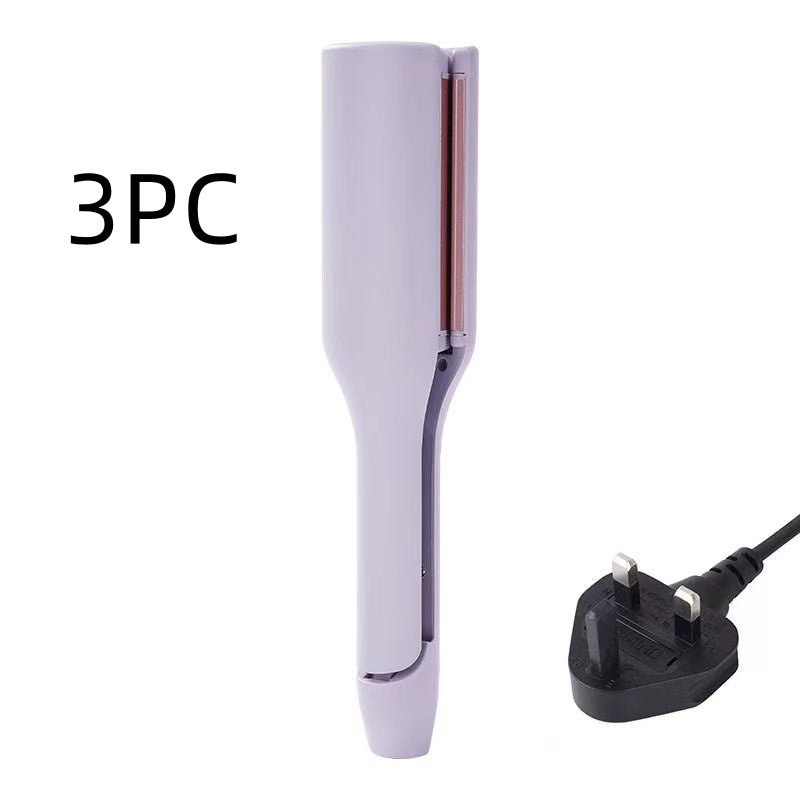 Hair Curling Iron 32mm Deep Wave Hair Curler 4 Temperature Adjustable Fast Heating Crimping Iron Styler Wand For All Hair Style - Serenity Spaces
