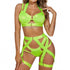 Lingerie Set For Women Strappy Lingerie Underwire Push Up Bra - Serenity Spaces