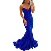 Sequin Evening Dresses For Women Formal Long Prom Party Gowns - Serenity Spaces