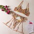 Ellolace Lingerie Sensual Lace Underwear Transparent Embroidery 3 - Piece Garters - Serenity Spaces
