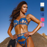 Sexy Thong Flower Embroidery Sexy Lingerie - Serenity Spaces