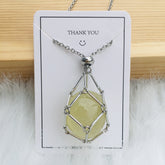 Natural Energy Crystal Pendant - Serenity Spaces