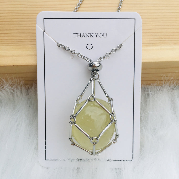 Natural Energy Crystal Pendant - Serenity Spaces