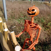 Halloween Clearance!  Halloween Pumpkin Skeleton Decoration Halloween Party Decoration