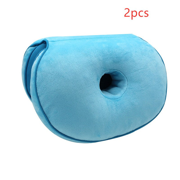 Multifunctional plush beautiful hip cushion