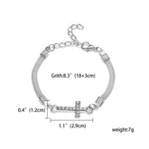 RINHOO 925 Jewelry Silver Color Bracelet s For Women Bracelet Fashion Wedding Banquet Bracelet S & Bangles Valentine&