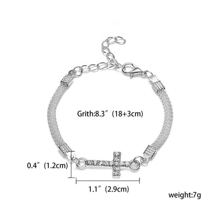 RINHOO 925 Jewelry Silver Color Bracelet s For Women Bracelet Fashion Wedding Banquet Bracelet S & Bangles Valentine&