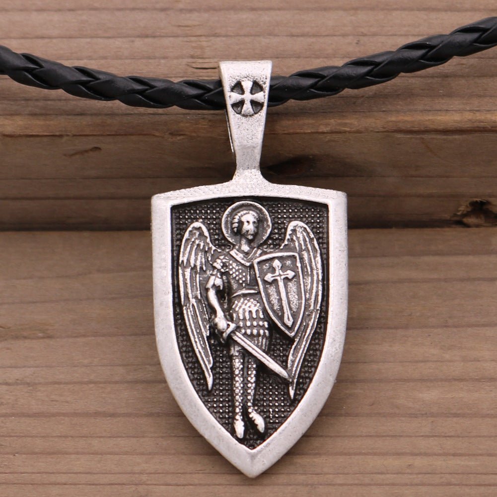 Archangel St. Michael Pendant - Serenity Spaces