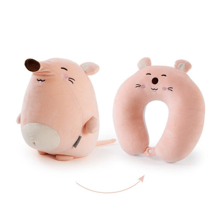 Soft Pillow Penguin U - Shaped Sleep Protection Neck Pillow Home Office Nap Body Pillows Travel Car Adult Cute Pillows - Serenity Spaces