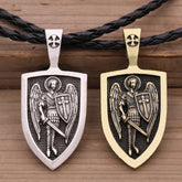 Archangel St. Michael Pendant - Serenity Spaces