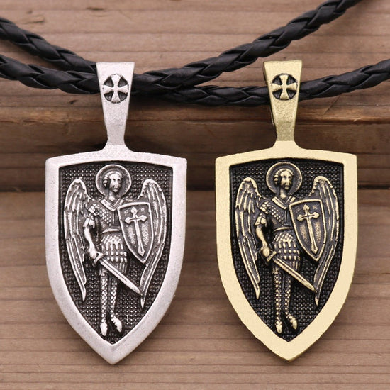 Archangel St. Michael Pendant - Serenity Spaces