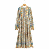 Floral lace - up dresses - Serenity Spaces