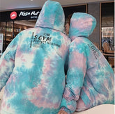 Colorful Winter Coat - down jacket - Serenity Spaces
