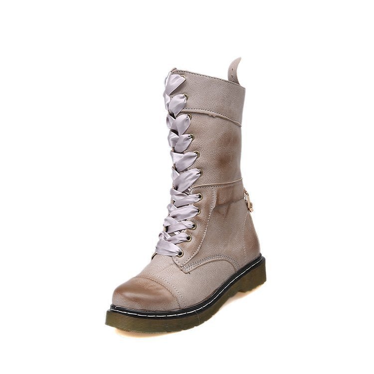 European polished long boots - Serenity Spaces