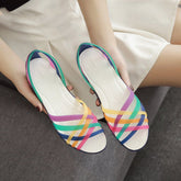 Flat jelly sandals - Serenity Spaces