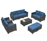10 Piece Patio Furniture Set - Serenity Spaces