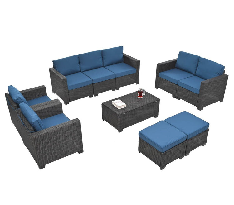 10 Piece Patio Furniture Set - Serenity Spaces