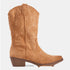 Pointed boots suede denim boots - Serenity Spaces
