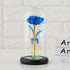 Preserved flower glass cover rose flower glass cover gift gifts - Serenity Spaces