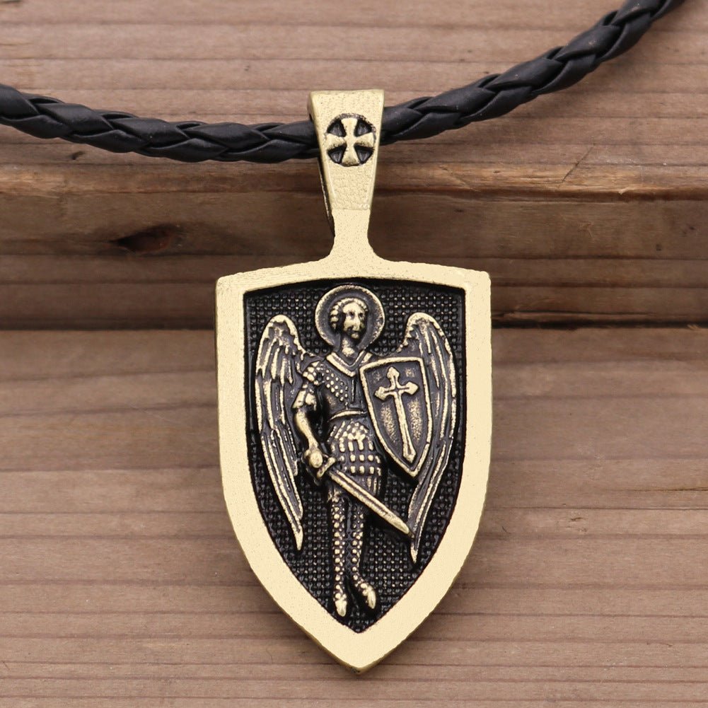 Archangel St. Michael Pendant - Serenity Spaces