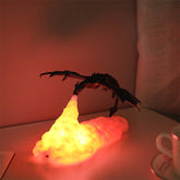 3D Printing Fire - Breathing Dragon Lamp Home Creative Night Light - Serenity Spaces