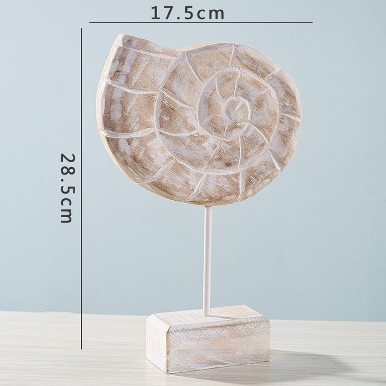 Home decor starfish seahorse conch living room - Serenity Spaces