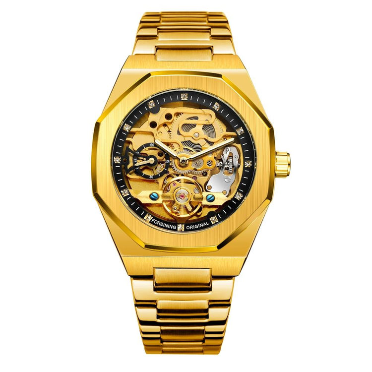 Tourbillon Automatic Skeleton Mechanical Watch - Serenity Spaces