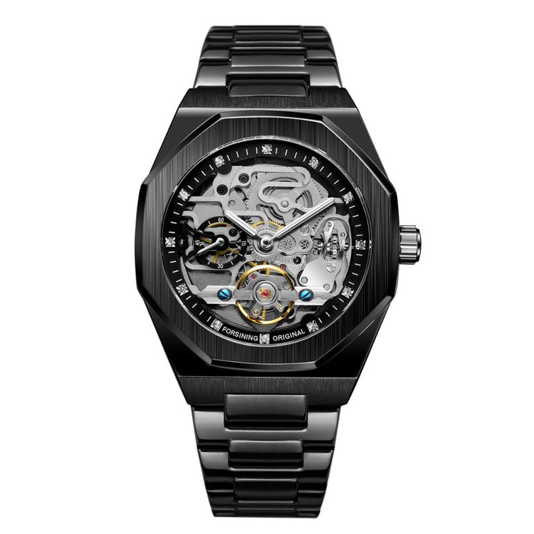 Tourbillon Automatic Skeleton Mechanical Watch - Serenity Spaces
