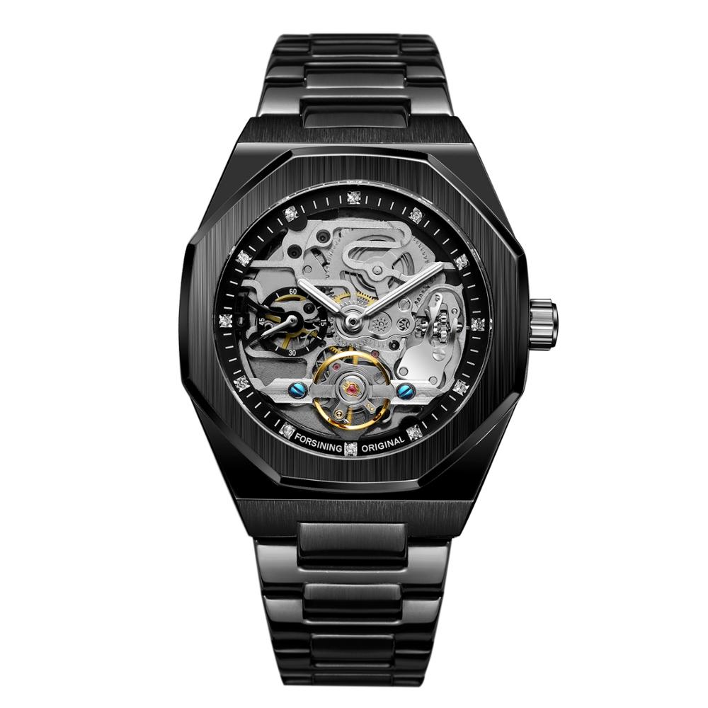 Tourbillon Automatic Skeleton Mechanical Watch - Serenity Spaces