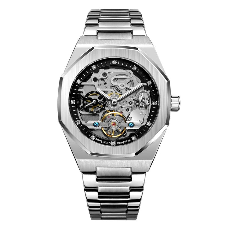 Tourbillon Automatic Skeleton Mechanical Watch - Serenity Spaces