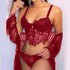 Three - Point Perspective Sexy Backless Lace Sexy Lingerie - Serenity Spaces