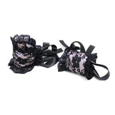 Sexy Lingerie, Lace Blindfold And Handcuffs Three - piece Set - Serenity Spaces