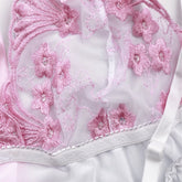 Sexy Lace Embroidery Sequin Sexy Lingerie Women - Serenity Spaces