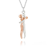 Hot Sale Affectionate Hug Necklace Couples Anniversary Valentine&