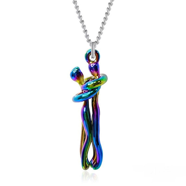 Hot Sale Affectionate Hug Necklace Couples Anniversary Valentine&
