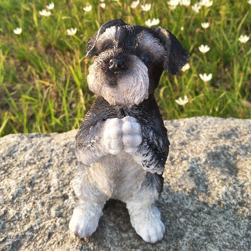 Puppy Dog Cat Decoration Simulation Cute Chinese New Year Home Decoration Dog Year Mascot Creative New Year Gift - Serenity Spaces