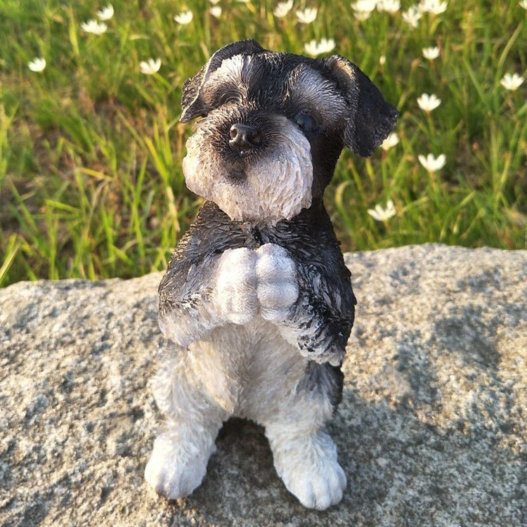 Puppy Dog Cat Decoration Simulation Cute Chinese New Year Home Decoration Dog Year Mascot Creative New Year Gift - Serenity Spaces