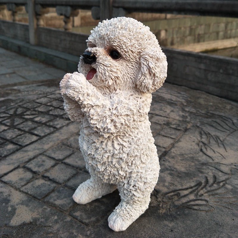 Puppy Dog Cat Decoration Simulation Cute Chinese New Year Home Decoration Dog Year Mascot Creative New Year Gift - Serenity Spaces