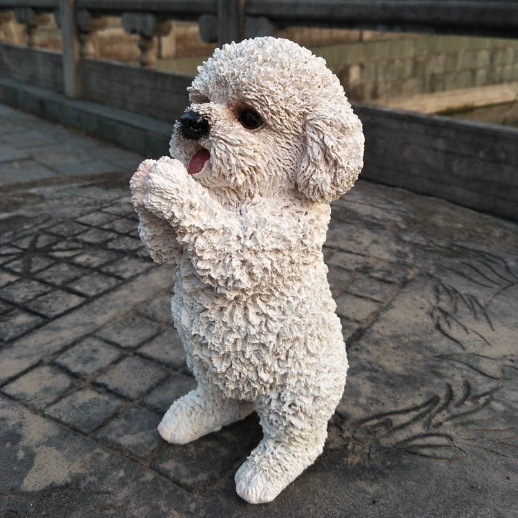 Puppy Dog Cat Decoration Simulation Cute Chinese New Year Home Decoration Dog Year Mascot Creative New Year Gift - Serenity Spaces