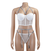 Lingerie Three - point Garter Set - Serenity Spaces