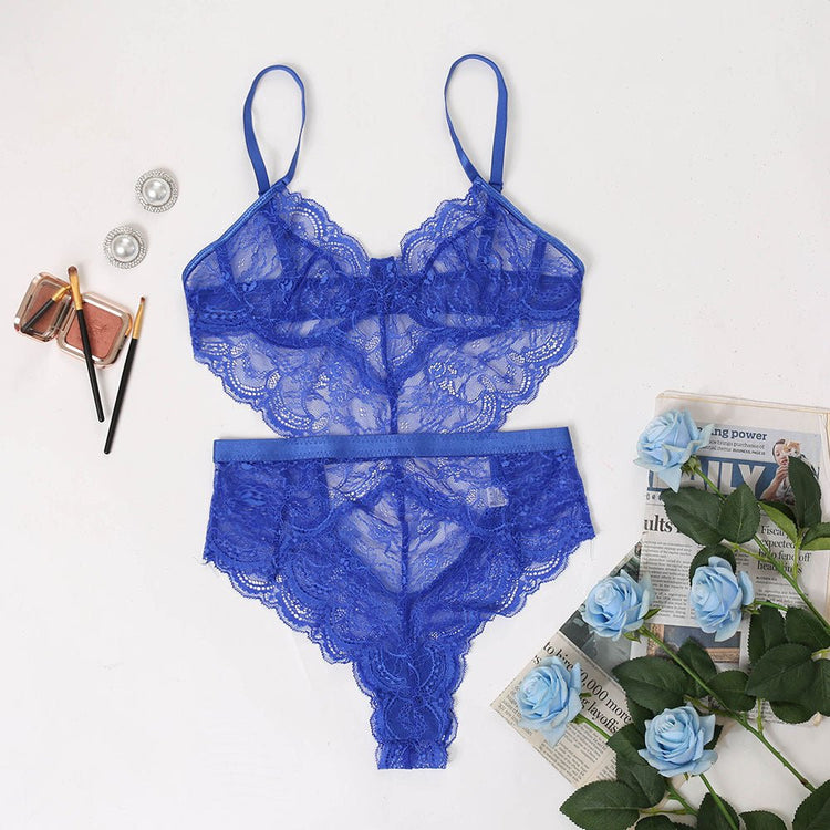 Lace Sexy Lingerie Slim - fit Corset Sexy One - piece Women - Serenity Spaces