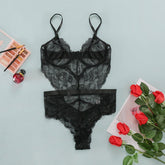 Lace Sexy Lingerie Slim - fit Corset Sexy One - piece Women - Serenity Spaces