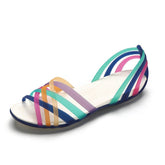 Flat jelly sandals - Serenity Spaces