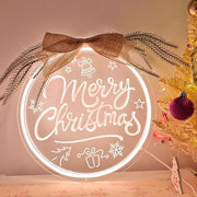 Christmas Decoration Neon LED Signboard