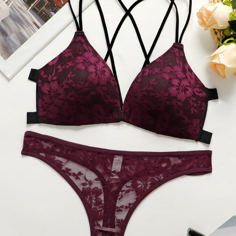 Women's Sexy Push-up Lingerie Set